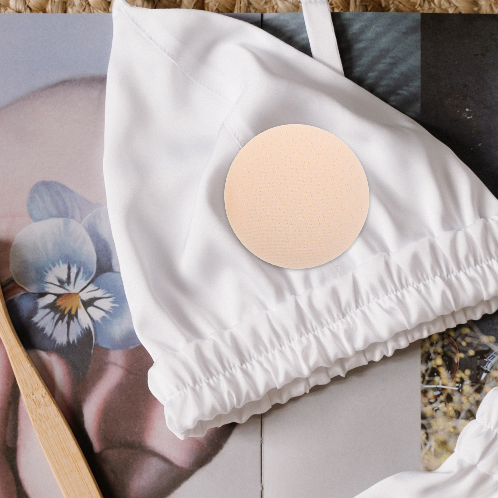 Full Cover Adhesive - 4Pairs Invisible Nipple Covers Breathable Non