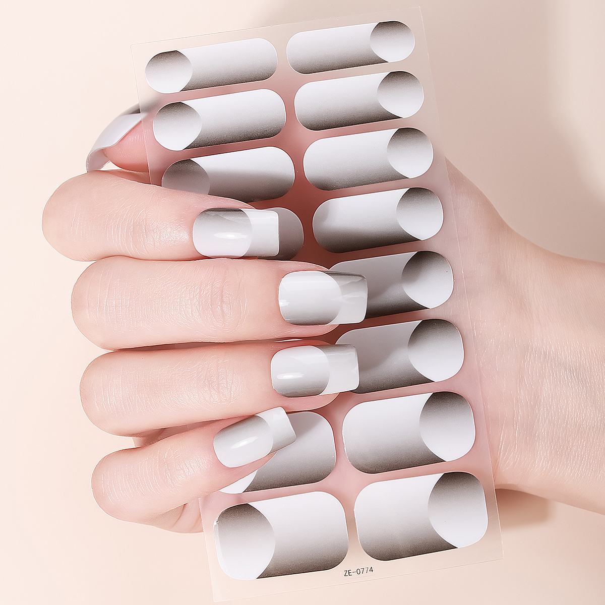 16Tips Full Cover French Nail  - Full Cover Adhesive 评论和价格
