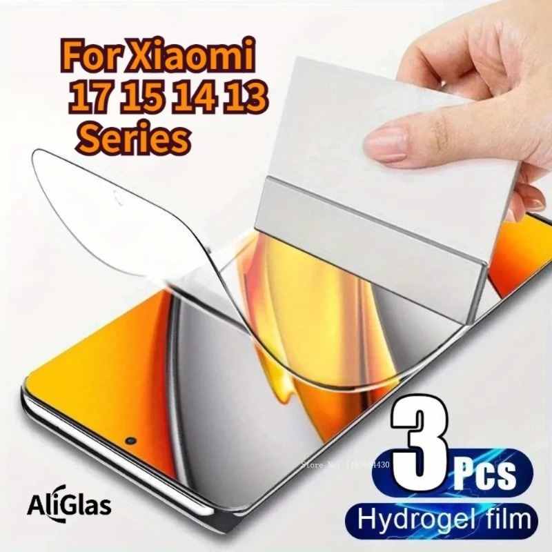 3pcs Hydrogel Film for Xiaomi  - Flexible Tpu Film 评论和价格