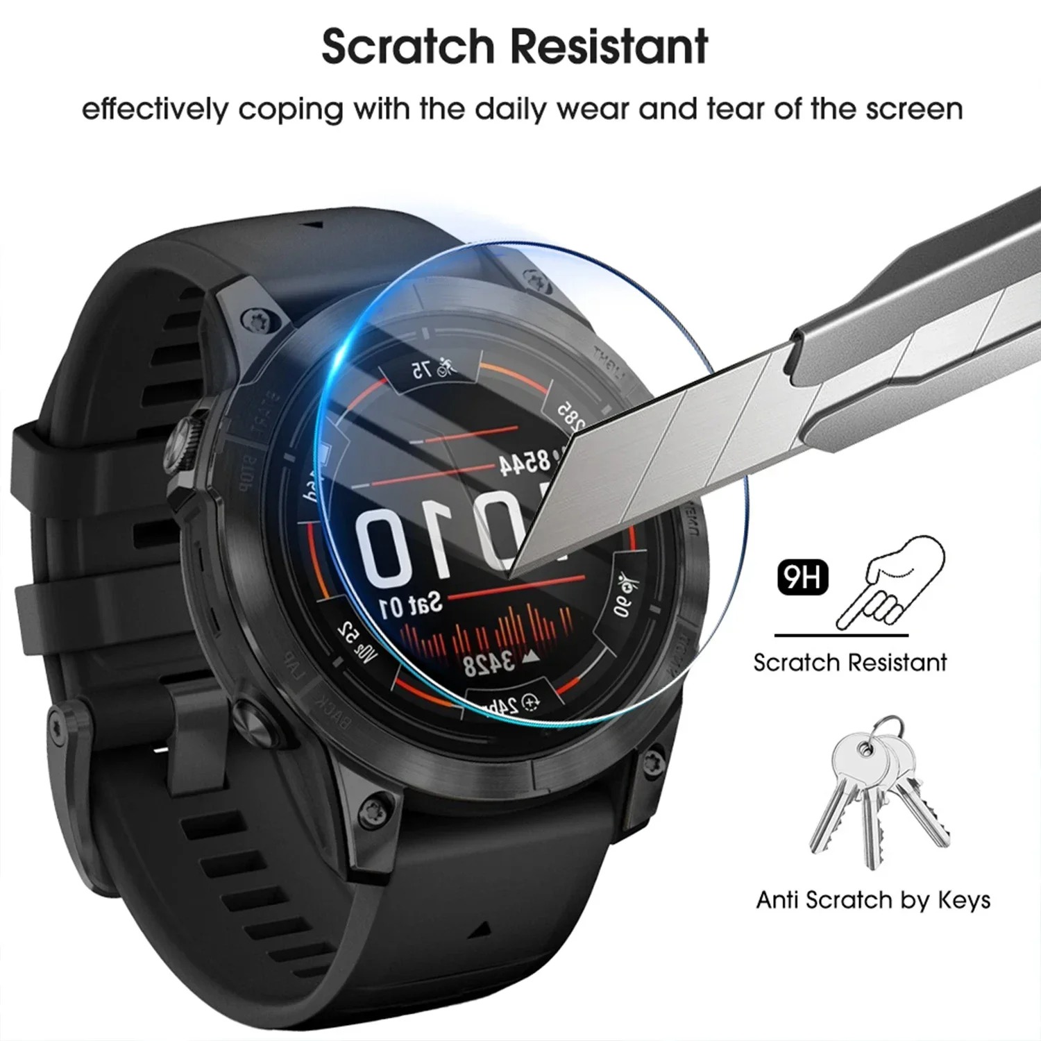 HD Tempered Glass For Garmin F - Screen Alignment Tool 评论和价格