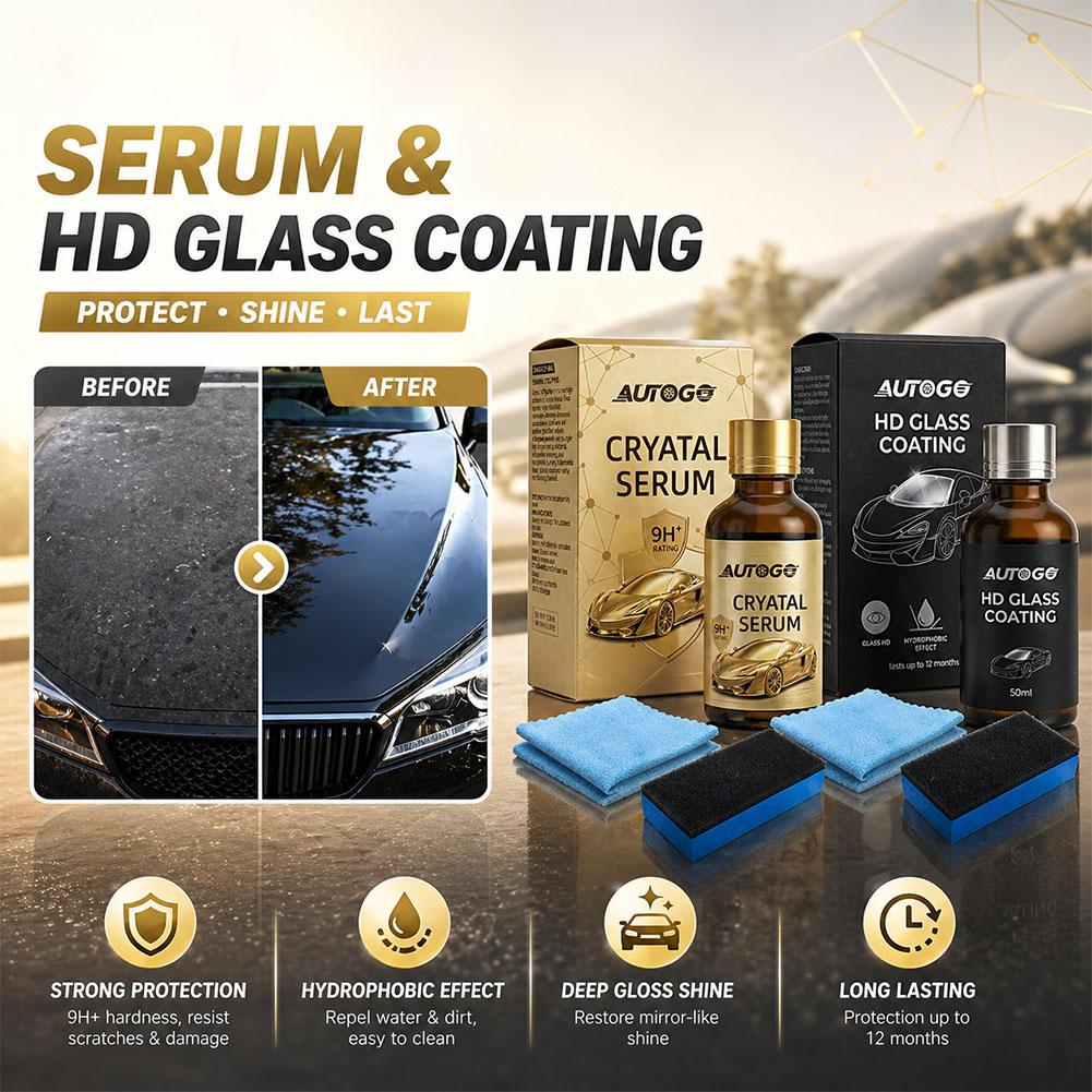 Car Ceramic Coating Kit HD Gla - Glass Protector Auto 评论和价格