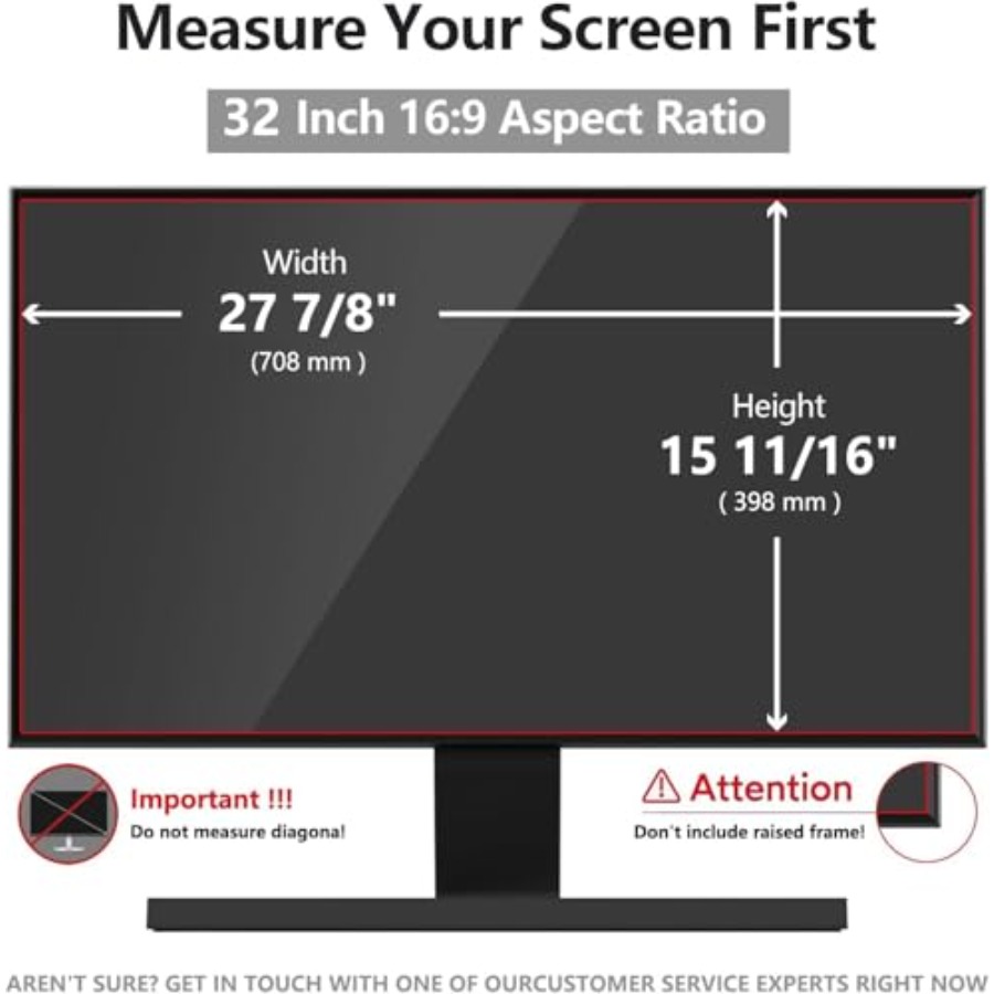 32 Inch Computer Privacy Scree - Privacy Filter 2Pack 评论和价格