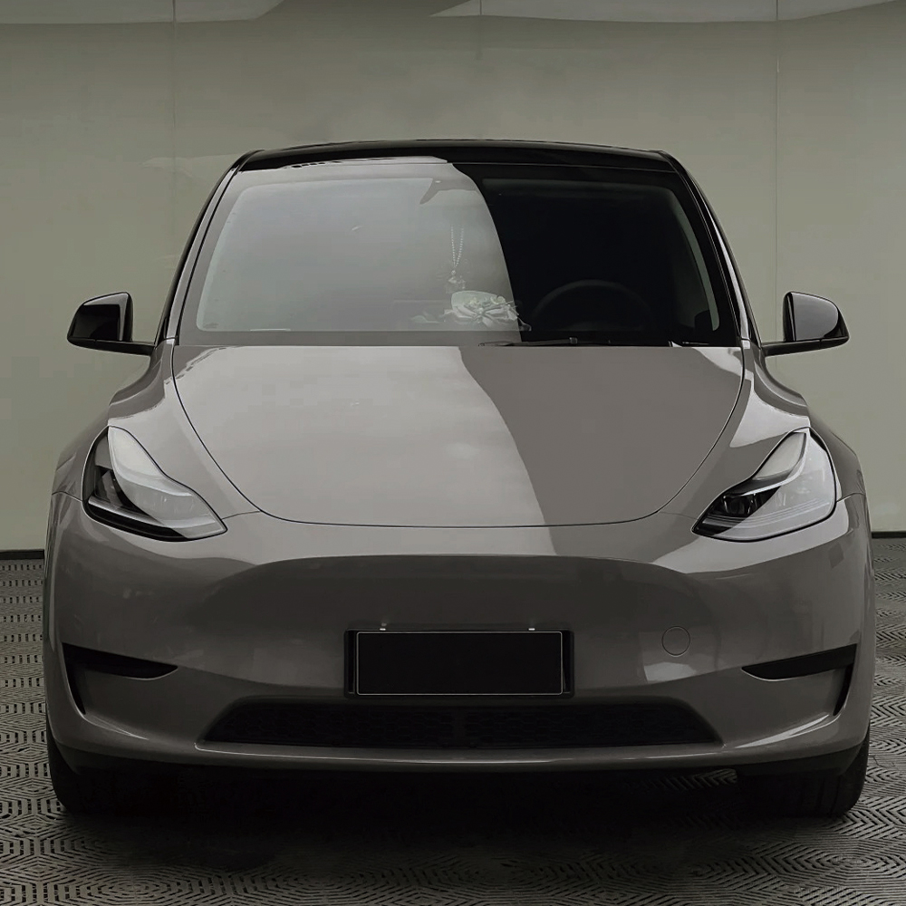 Premium Shark Grey Car Vinyl W - Air Bubble Remover 评论和价格