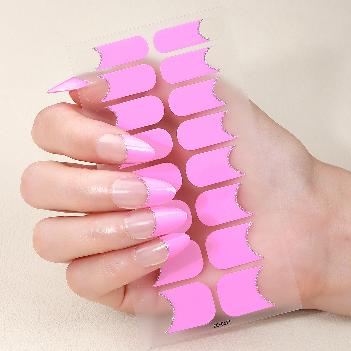 16Tips Full Cover Nail Sticker - Full Cover Adhesive 评论和价格