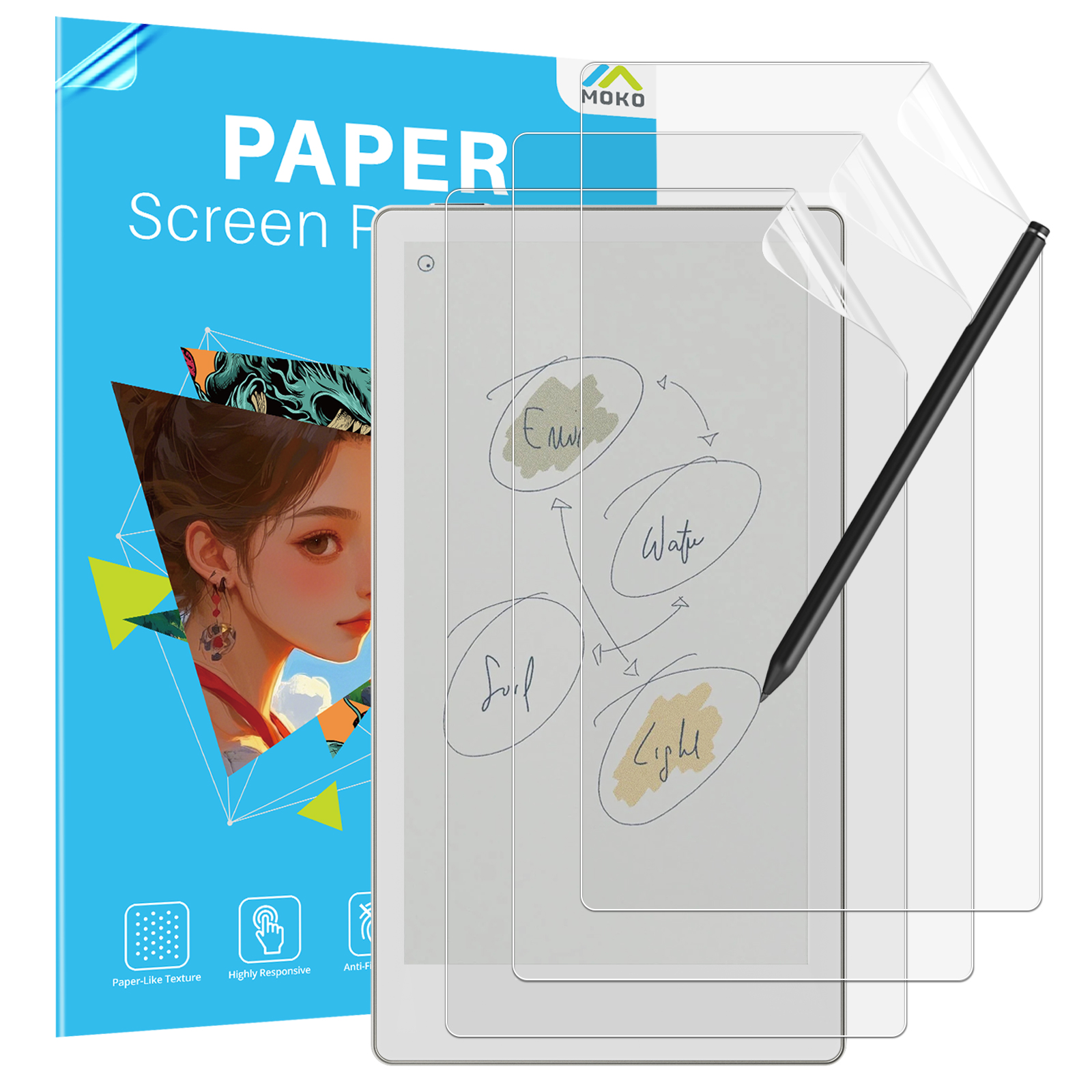 3 Pack PaperFeeling Screen Pro - Matte Anti Glare Screen 评论和价格