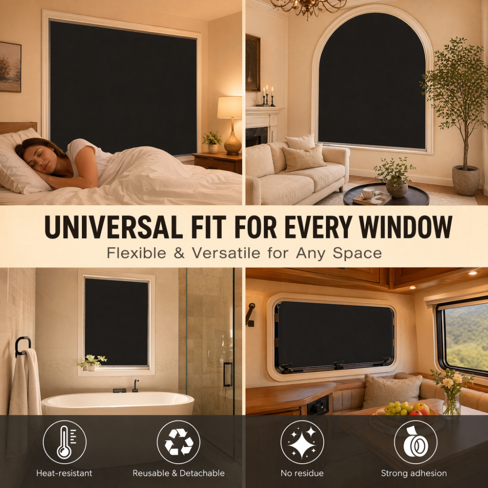100% Blackout Curtain Darkest  - Privacy Screen Protector 评论和价格