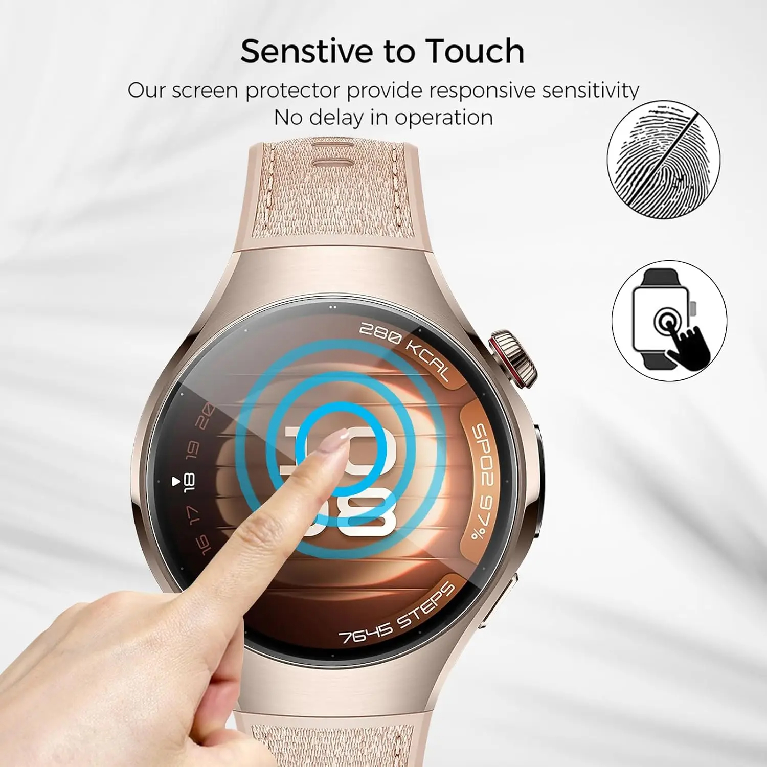 Hydrogel Film For Huawei Watch - Hydrogel Screen Protector 评论和价格