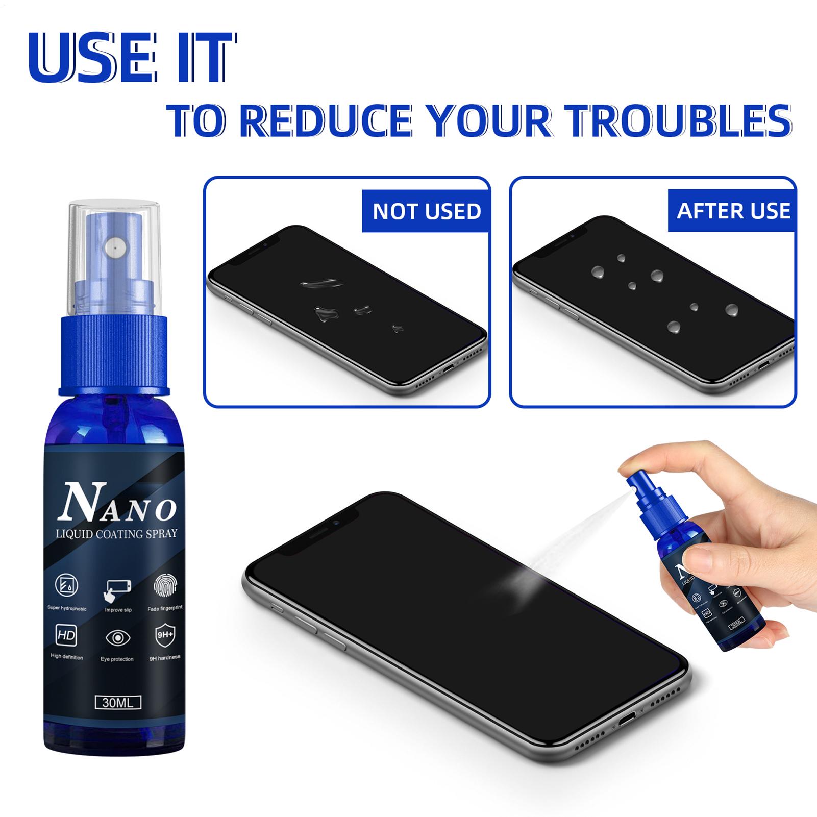 30ml Liquid Screen Protector H - Oleophobic Coating Spray 评论和价格
