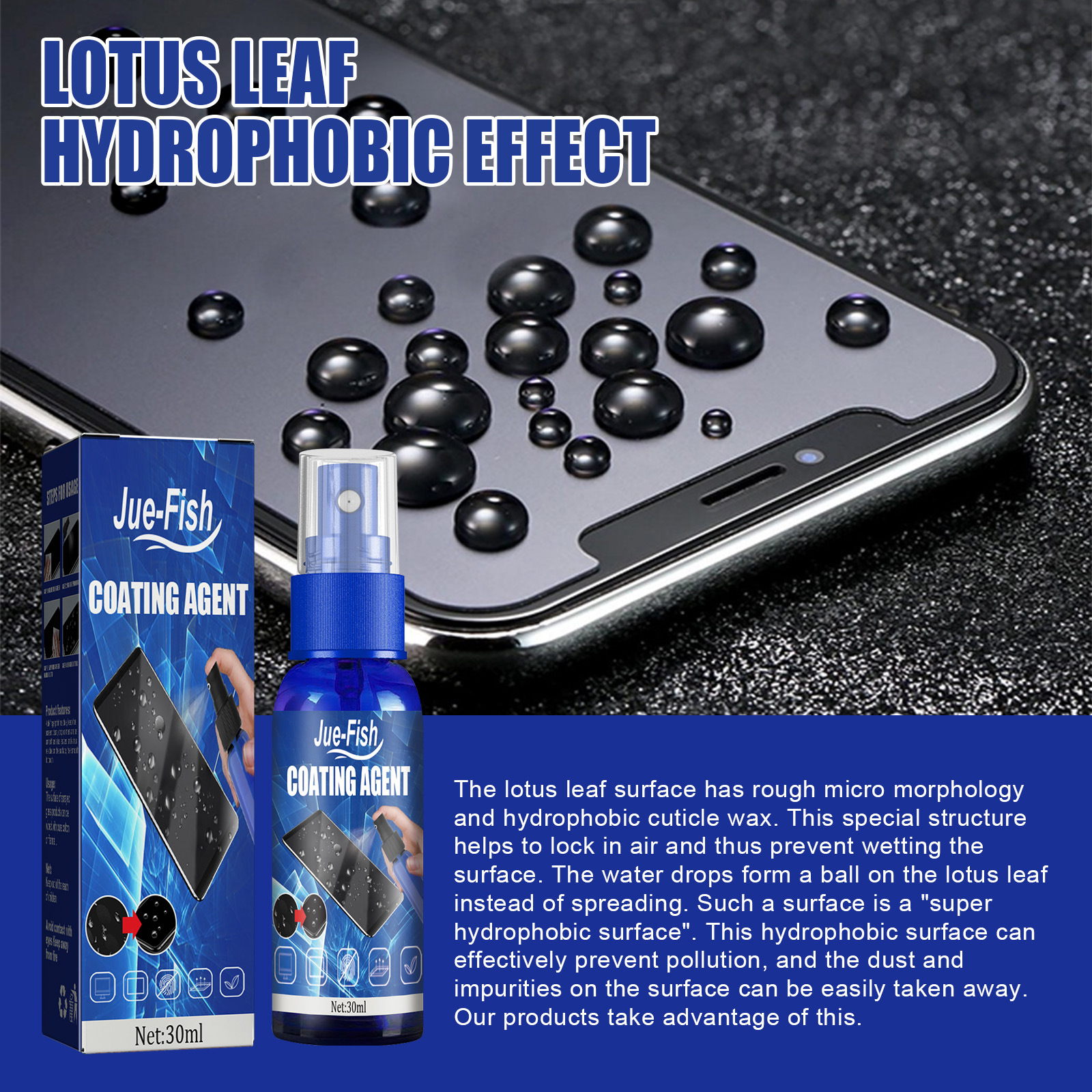 Liquid Screen Protector Spray  - Oleophobic Coating Spray 评论和价格