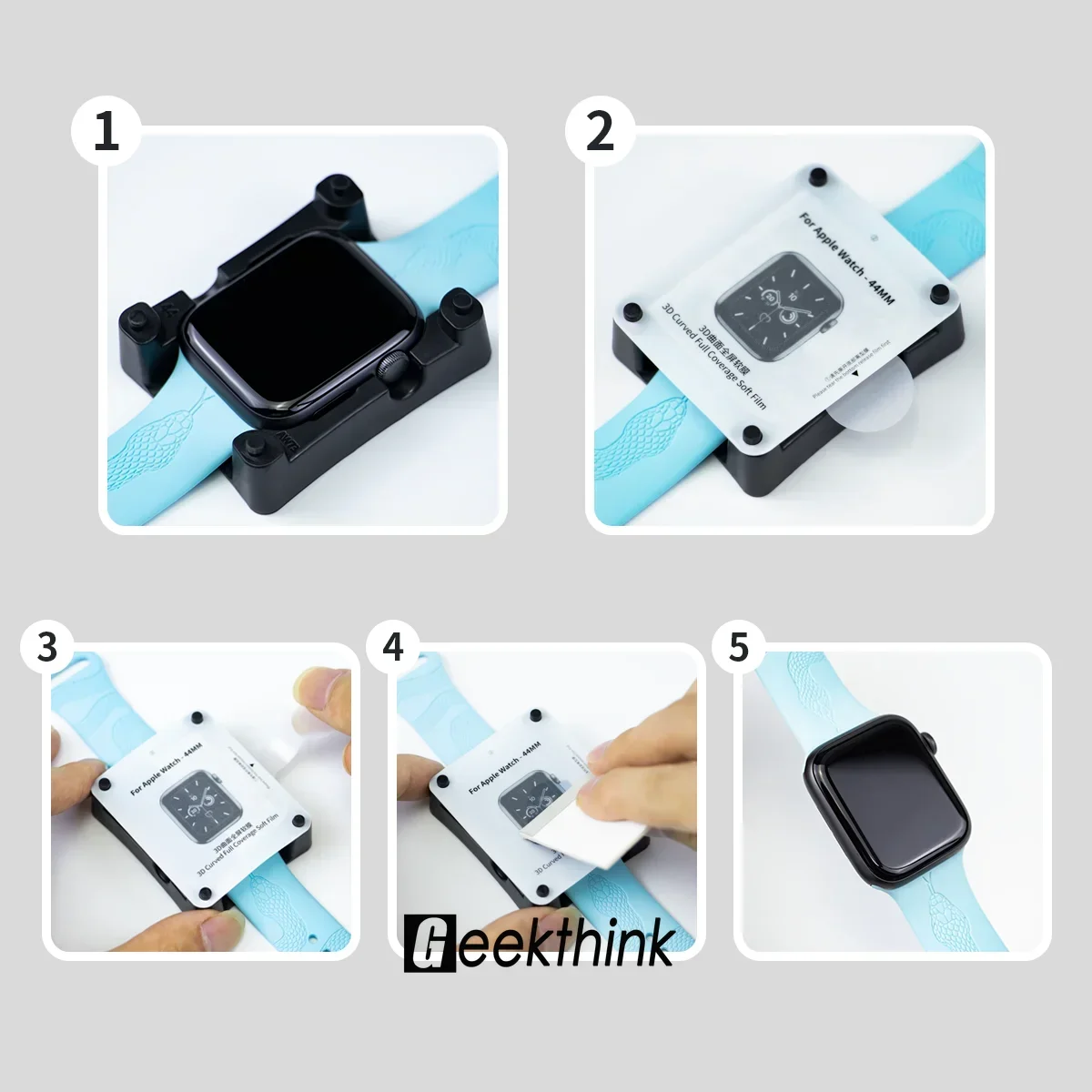 Hydrogel Film For Apple Watch  - Screen Alignment Tool 评论和价格