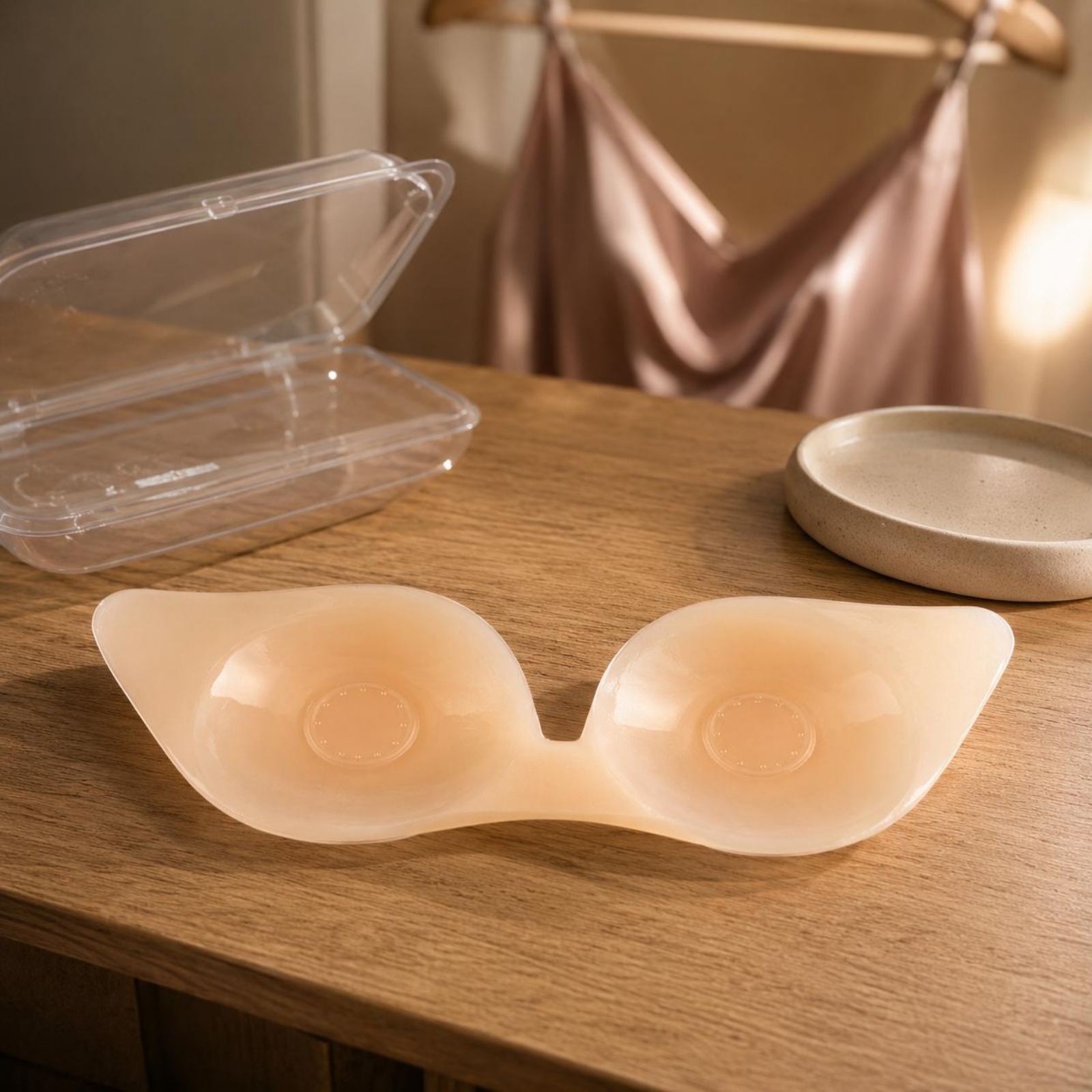 Winged Breast Pasties Silicone - Full Cover Adhesive 评论和价格