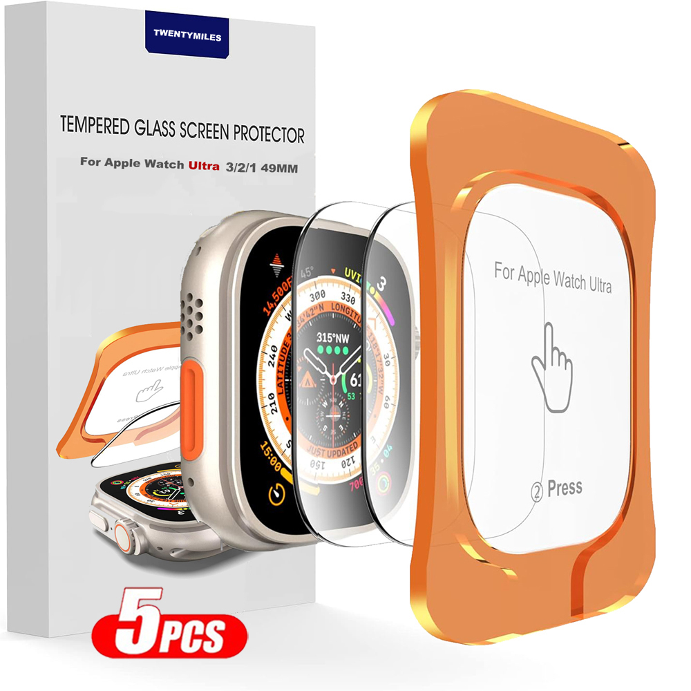 Tempered Glass For Apple Watch - Screen Alignment Tool 评论和价格