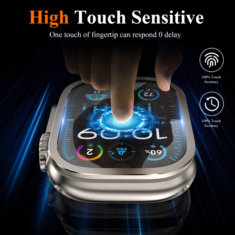 2pcs Tempered Glass for Apple  - Smartwatch Screen Film 评论和价格