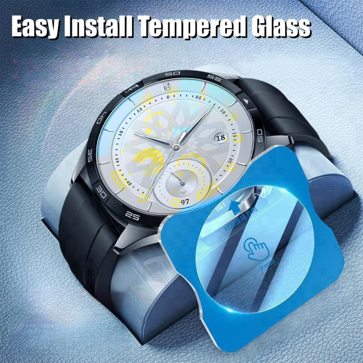 1-5PCS Tempered Glass For Huaw - Screen Alignment Tool 评论和价格