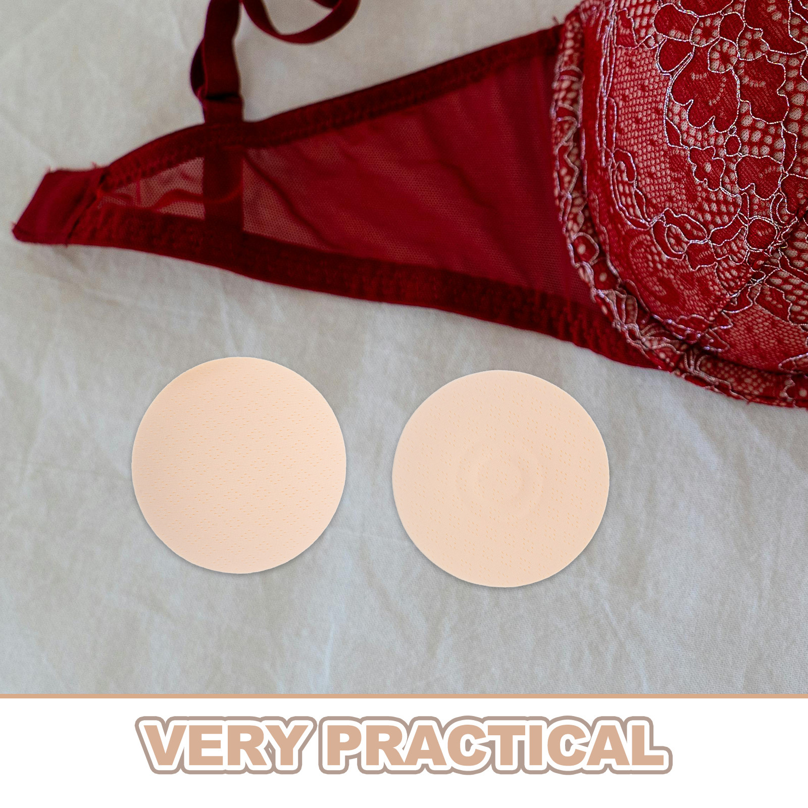 4Pairs Invisible Nipple Covers - Full Cover Adhesive 评论和价格